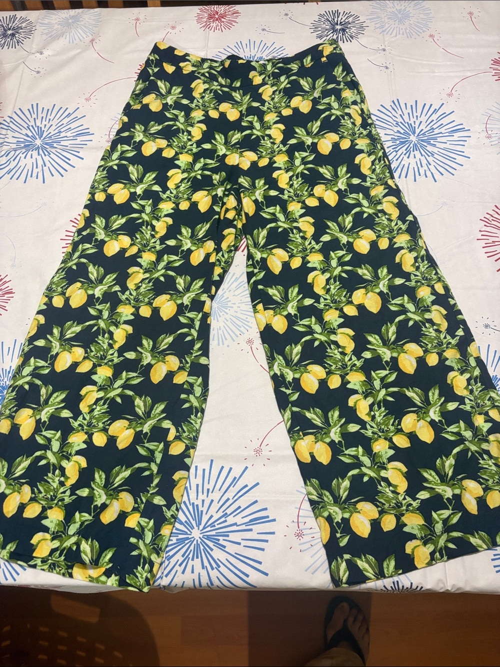 LOFT LINEN BLEND PANTS